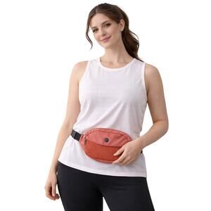 Gaiam Go For It Waist Pack Fanny Pack Warm Coral